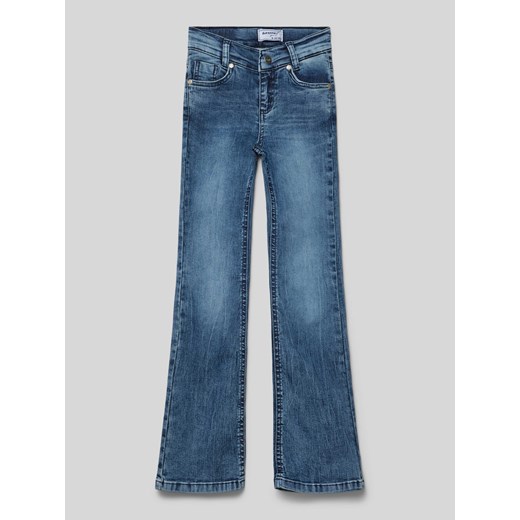 Jeansy o kroju slim fit z 5 kieszeniami ze sklepu Peek&Cloppenburg  w kategorii Spodnie dziewczęce - zdjęcie 171477754