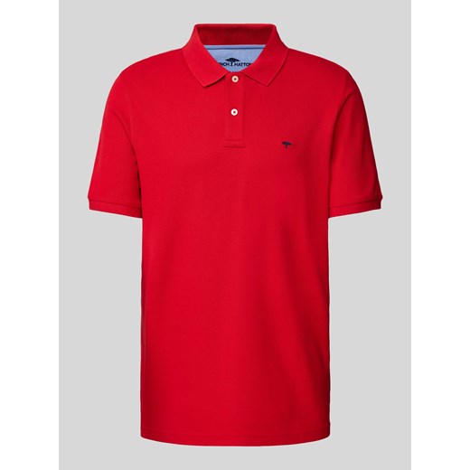 Koszulka polo z wyhaftowanym logo ze sklepu Peek&Cloppenburg  w kategorii T-shirty męskie - zdjęcie 171478134