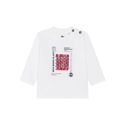 Timberland Koszulka w kolorze białym ze sklepu Limango Polska w kategorii T-shirty chłopięce - zdjęcie 171479782
