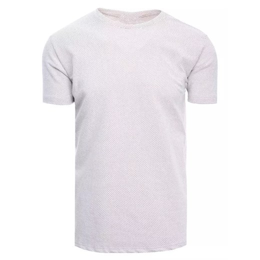 T-shirt męski we wzory cappuccino Dstreet RX4925 ze sklepu DSTREET.PL w kategorii T-shirty męskie - zdjęcie 171482384
