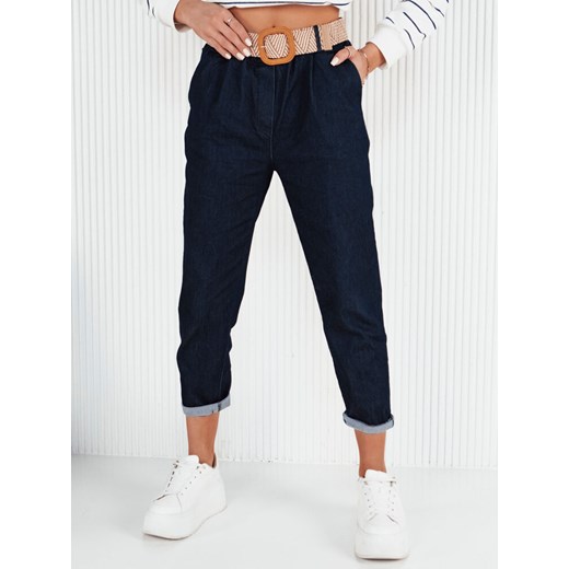 Spodnie damskie jeansowe CONJEAN niebieskie Dstreet UY1893 ze sklepu DSTREET.PL w kategorii Jeansy damskie - zdjęcie 171486443