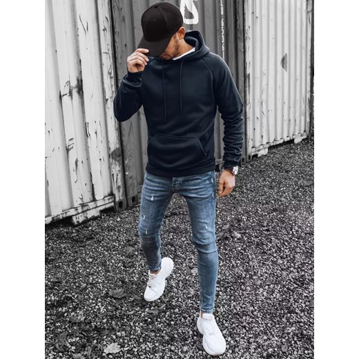 Bluza męska granatowa Dstreet BX5483 Dstreet XXL okazja DSTREET.PL
