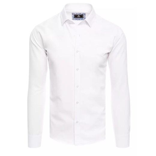 Koszula męska elegancka biała Dstreet DX2480 ze sklepu DSTREET.PL w kategorii Koszule męskie - zdjęcie 171487061
