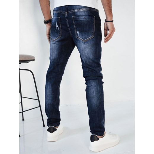 Spodnie męskie jeansowe niebieskie Dstreet UX4144 Dstreet M wyprzedaż DSTREET.PL