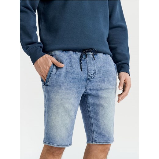 Sinsay - Szorty jeansowe - niebieski ze sklepu Sinsay w kategorii Spodenki męskie - zdjęcie 171491224
