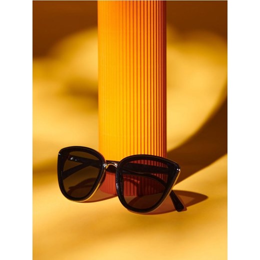 Sinsay - Okulary przeciwsłoneczne - czarny ze sklepu Sinsay w kategorii Okulary przeciwsłoneczne damskie - zdjęcie 171491243