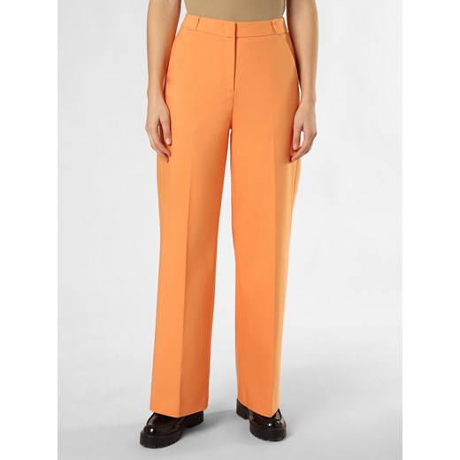 comma Spodnie Kobiety pomarańczowy jednolity ze sklepu vangraaf w kategorii Spodnie damskie - zdjęcie 171491454