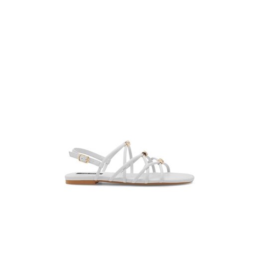 Nine West Sandały 123AL1737 Biały ze sklepu MODIVO w kategorii Sandały damskie - zdjęcie 171496114