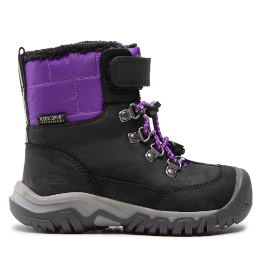 Śniegowce Keen Greta Boot Wp 1025524 Black/Purple Keen 30 okazja eobuwie.pl