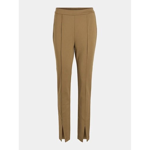 Vila Spodnie materiałowe Liva 14091907 Brązowy Regular Fit Vila 36 wyprzedaż MODIVO