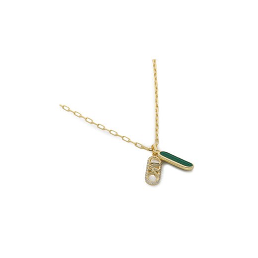 Michael Kors Naszyjnik MKJ8274MC710 Złoty Michael Kors uniwersalny MODIVO