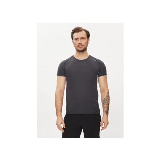CMP Koszulka techniczna 33N6687 Szary Regular Fit ze sklepu MODIVO w kategorii T-shirty męskie - zdjęcie 171499622