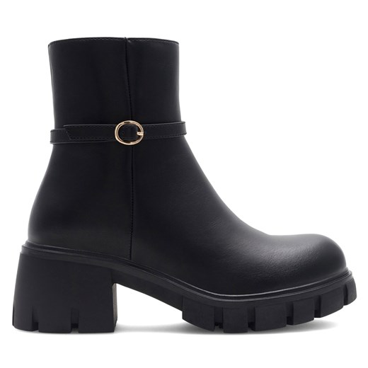 Botki DeeZee REGINA H17193-6 Czarny 36 eobuwie.pl