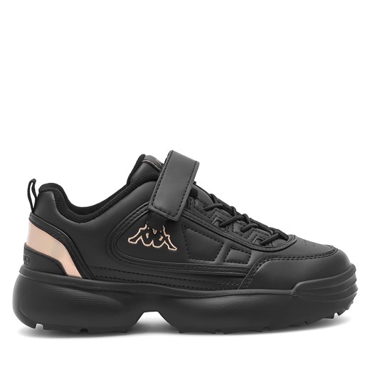 Sneakersy Kappa SS24-3CK10 Czarny ze sklepu eobuwie.pl w kategorii Buty sportowe dziecięce - zdjęcie 171501332
