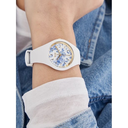 Ice-Watch Zegarek Ice Blue 019226 S Biały uniwersalny okazyjna cena MODIVO