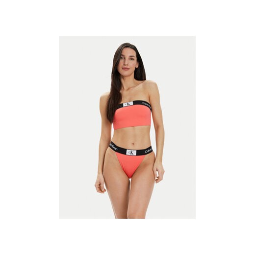 Calvin Klein Swimwear Góra od bikini KW0KW02355 Różowy XS MODIVO