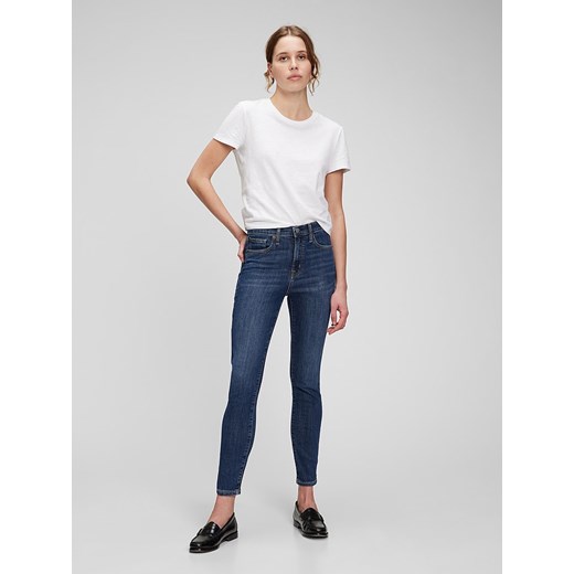 GAP Dżinsy - Skinny fit - w kolorze granatowym ze sklepu Limango Polska w kategorii Jeansy damskie - zdjęcie 171505382