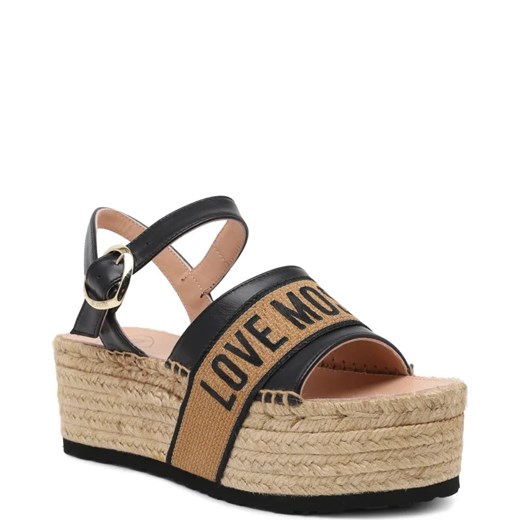Love Moschino Sandały SAN.LOD. ZEPPA60 Love Moschino 41 wyprzedaż Gomez Fashion Store
