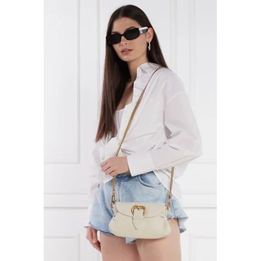 Pinko Skórzana torebka na ramię JOLENE Pinko OS Gomez Fashion Store
