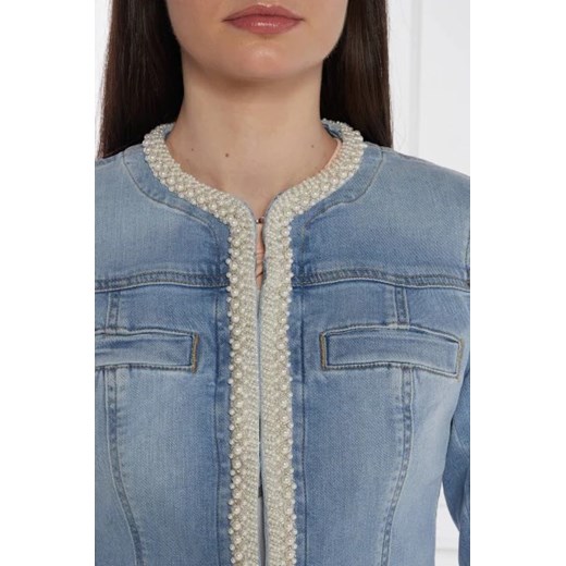 Liu Jo Kurtka jeansowa GIACCA | Slim Fit Liu Jo 36 okazja Gomez Fashion Store