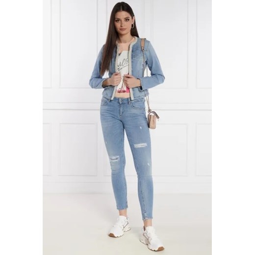 Liu Jo Kurtka jeansowa GIACCA | Slim Fit Liu Jo 42 okazja Gomez Fashion Store