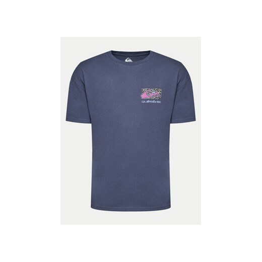 Quiksilver T-Shirt Spin Cycle EQYZT07653 Granatowy Regular Fit ze sklepu MODIVO w kategorii T-shirty męskie - zdjęcie 171507751