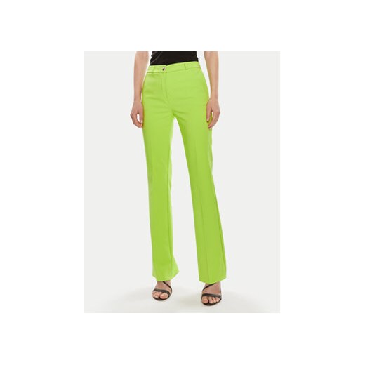 Rinascimento Spodnie materiałowe CFC0118270003 Zielony Regular Fit ze sklepu MODIVO w kategorii Spodnie damskie - zdjęcie 171508504