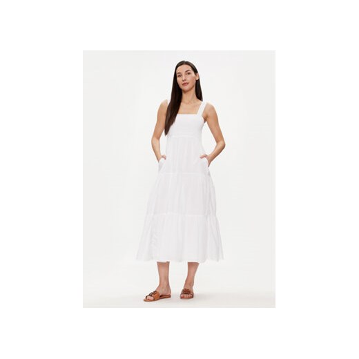 Seafolly Sukienka letnia 54865-DR Biały Regular Fit ze sklepu MODIVO w kategorii Sukienki - zdjęcie 171508614