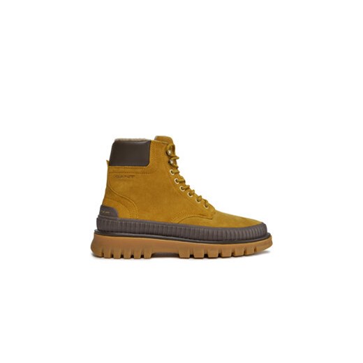 Gant Trzewiki Nebrada Mid Boot 27643360 Żółty ze sklepu MODIVO w kategorii Buty zimowe męskie - zdjęcie 171508634
