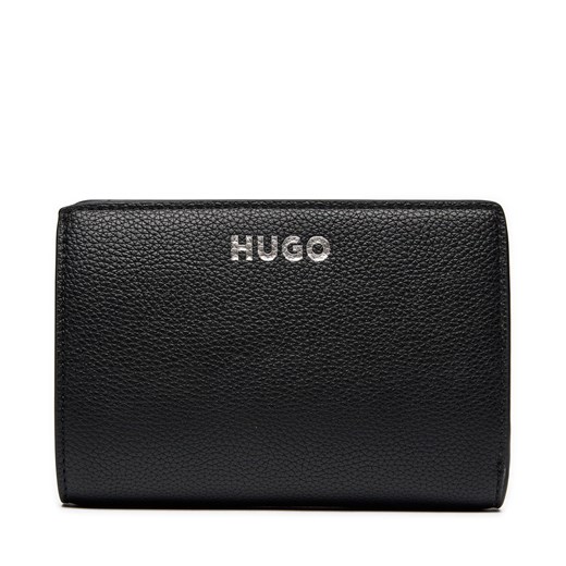 Duży Portfel Damski Hugo Bel Multi Wallet 50516918 Black 001 ze sklepu eobuwie.pl w kategorii Portfele damskie - zdjęcie 171509451