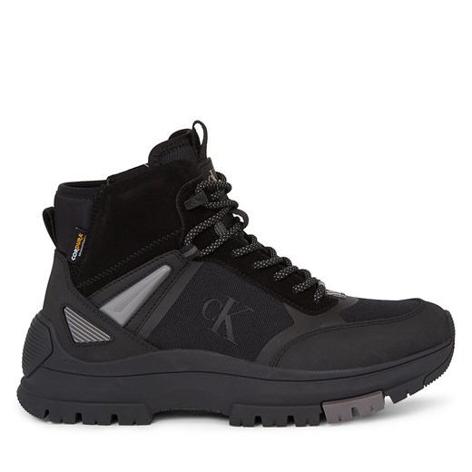 Trapery Calvin Klein Jeans Hiking Lace Up Boot Cor YM0YM00762 Black/Stormfront 44 promocyjna cena eobuwie.pl