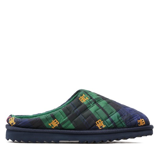 Kapcie Tommy Hilfiger Quilted Home Slipper Blackwatch FW0FW06913 Blackwatch Tommy Hilfiger 35/36 eobuwie.pl