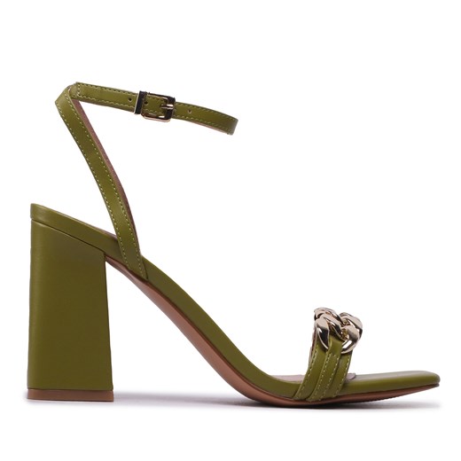 Sandały ONLY Shoes Onlalyx-17 15288444 Green Ash ze sklepu eobuwie.pl w kategorii Sandały damskie - zdjęcie 171510521