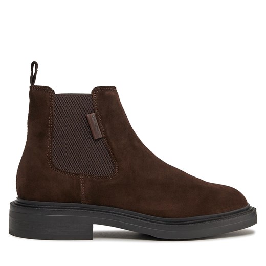 Sztyblety Gant Fairwyn Chelsea Boot 27653405 Dark Brown ze sklepu eobuwie.pl w kategorii Buty zimowe męskie - zdjęcie 171510584