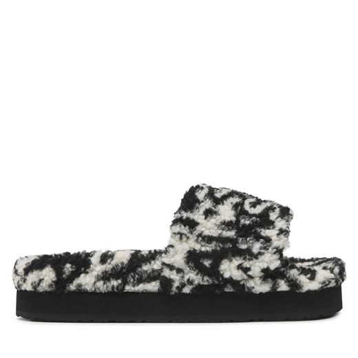 Kapcie Tommy Jeans Slipper EN0EN02041 Black/White 0GJ ze sklepu eobuwie.pl w kategorii Kapcie damskie - zdjęcie 171510931