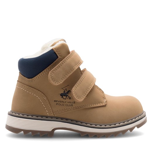Trzewiki Beverly Hills Polo Club AVO-2261-066(II)CH Brązowy 23 eobuwie.pl
