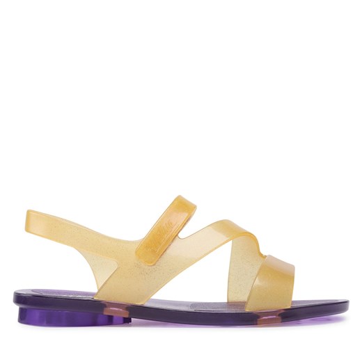 Sandały Melissa Mini Melissa The Real Jelly Pa 33743 Purple/Yellow AK663 ze sklepu eobuwie.pl w kategorii Sandały dziecięce - zdjęcie 171511540