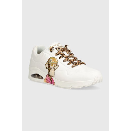Skechers sneakersy SKECHERS X SNOOP DOGG kolor biały ze sklepu ANSWEAR.com w kategorii Buty sportowe męskie - zdjęcie 171513580
