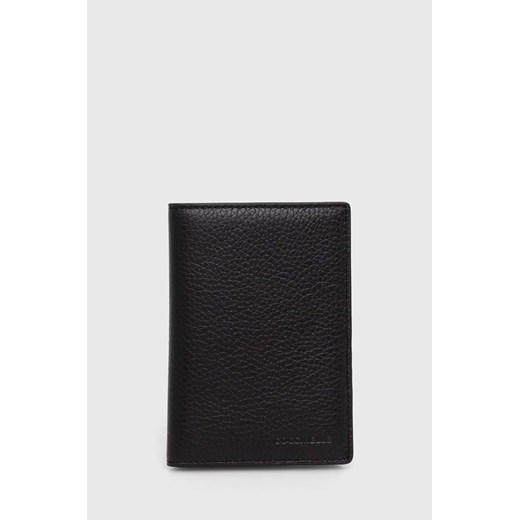 Coccinelle portfel skórzany męski kolor czarny ze sklepu ANSWEAR.com w kategorii Portfele męskie - zdjęcie 171513613