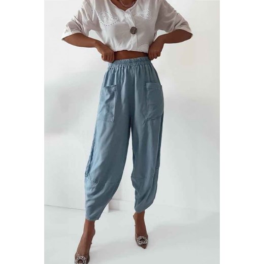 Spodnie SIOLMEDA SKY ze sklepu Ivet Shop w kategorii Spodnie damskie - zdjęcie 171516840