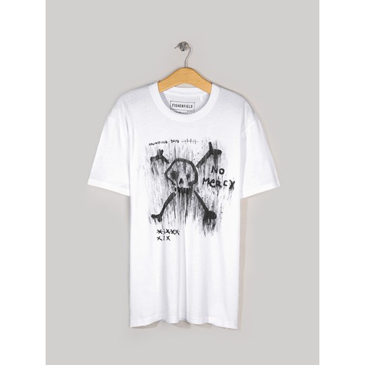 GATE T-shirt z nadrukiem o regularnym kroju S ze sklepu gateshop w kategorii T-shirty męskie - zdjęcie 171517031