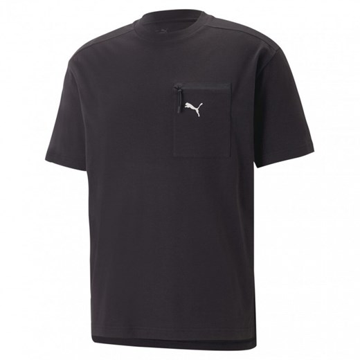 Męski t-shirt basic Puma Open Road - czarny ze sklepu Sportstylestory.com w kategorii T-shirty męskie - zdjęcie 171517074