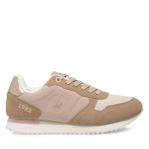 Sneakersy Beverly Hills Polo Club W-VSS24003 Beżowy 38 eobuwie.pl