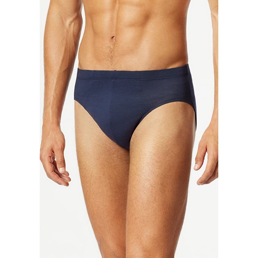 UNCOVER BY SCHIESSER Slipy (3 pary) w kolorze granatowym XL promocja Limango Polska