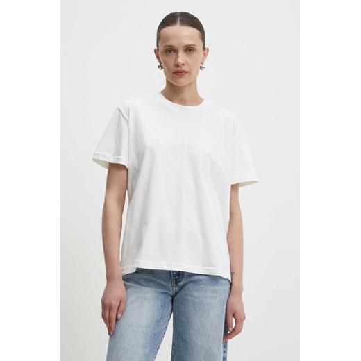 Answear Lab t-shirt bawełniany damski kolor biały ze sklepu ANSWEAR.com w kategorii Bluzki damskie - zdjęcie 171521380