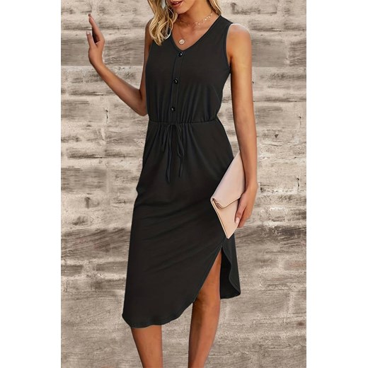 Sukienka FREMILGA BLACK ze sklepu Ivet Shop w kategorii Sukienki - zdjęcie 171522810