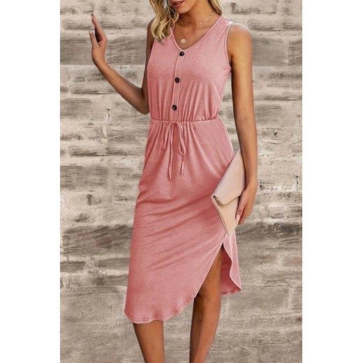 Sukienka FREMILGA PUDRA ze sklepu Ivet Shop w kategorii Sukienki - zdjęcie 171522811