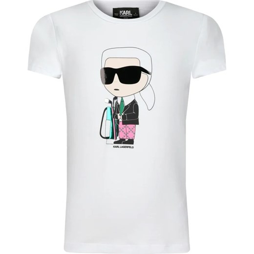 Karl Lagerfeld Kids T-shirt | Regular Fit ze sklepu Gomez Fashion Store w kategorii Bluzki dziewczęce - zdjęcie 171524193