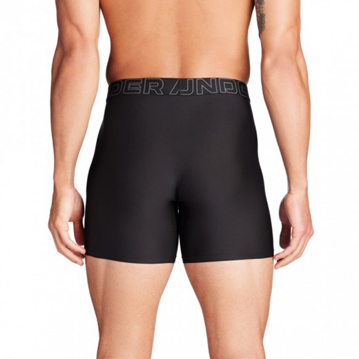 Męska bielizna treningowa (3-pack) Under Armour M UA Perf Tech Mesh 6in - czarna ze sklepu Sportstylestory.com w kategorii Majtki męskie - zdjęcie 171526292