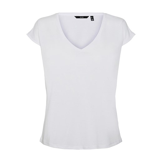 Vero Moda Koszulka &quot;FILLI&quot; w kolorze białym ze sklepu Limango Polska w kategorii Bluzki damskie - zdjęcie 171526434